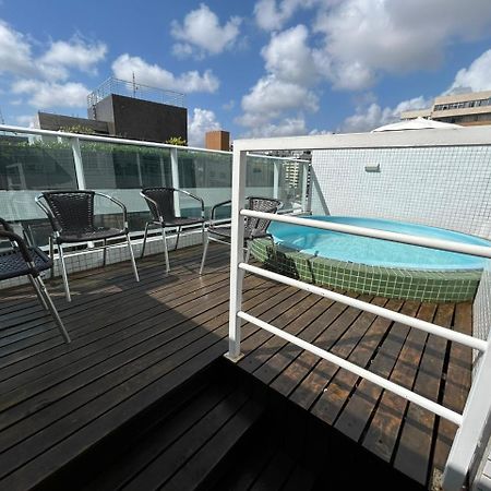 João Pessoa Flat 502 Com Piscina Privativa - 02 Quartos מראה חיצוני תמונה